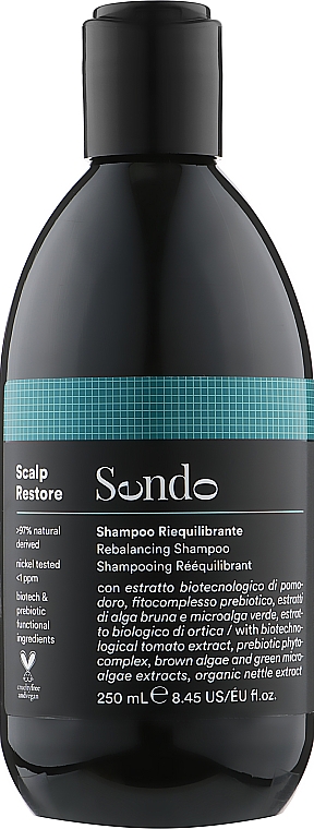 Regulierendes Shampoo für fettiges Haar - Sendo Scalp Restore Rebalancing Shampoo — Bild N1