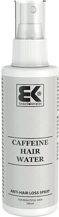Festigendes Haarspray mit Koffein - Brazil Keratin Anti Hair Loss Spray Caffeine Hair Water — Bild N1