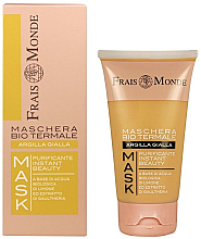 Düfte, Parfümerie und Kosmetik Gesichtsmaske mit gelber Tonerde - Frais Monde Organic Spa Mask Yellow Clay