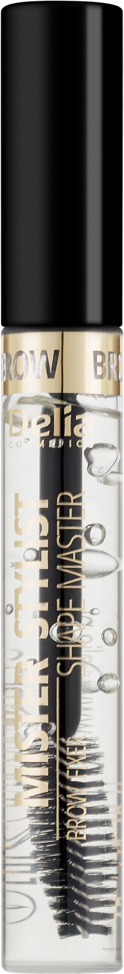 Augenbrauen-Stylinggel - Delia Cosmetics Mister Stylist Shape Master (ohne Verpackung)  — Bild 13 ml