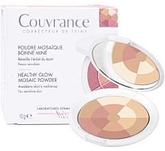 Mattierendes Kompaktpuder für das Gesicht - Avene Couvarance Mosaic Powder — Bild N2