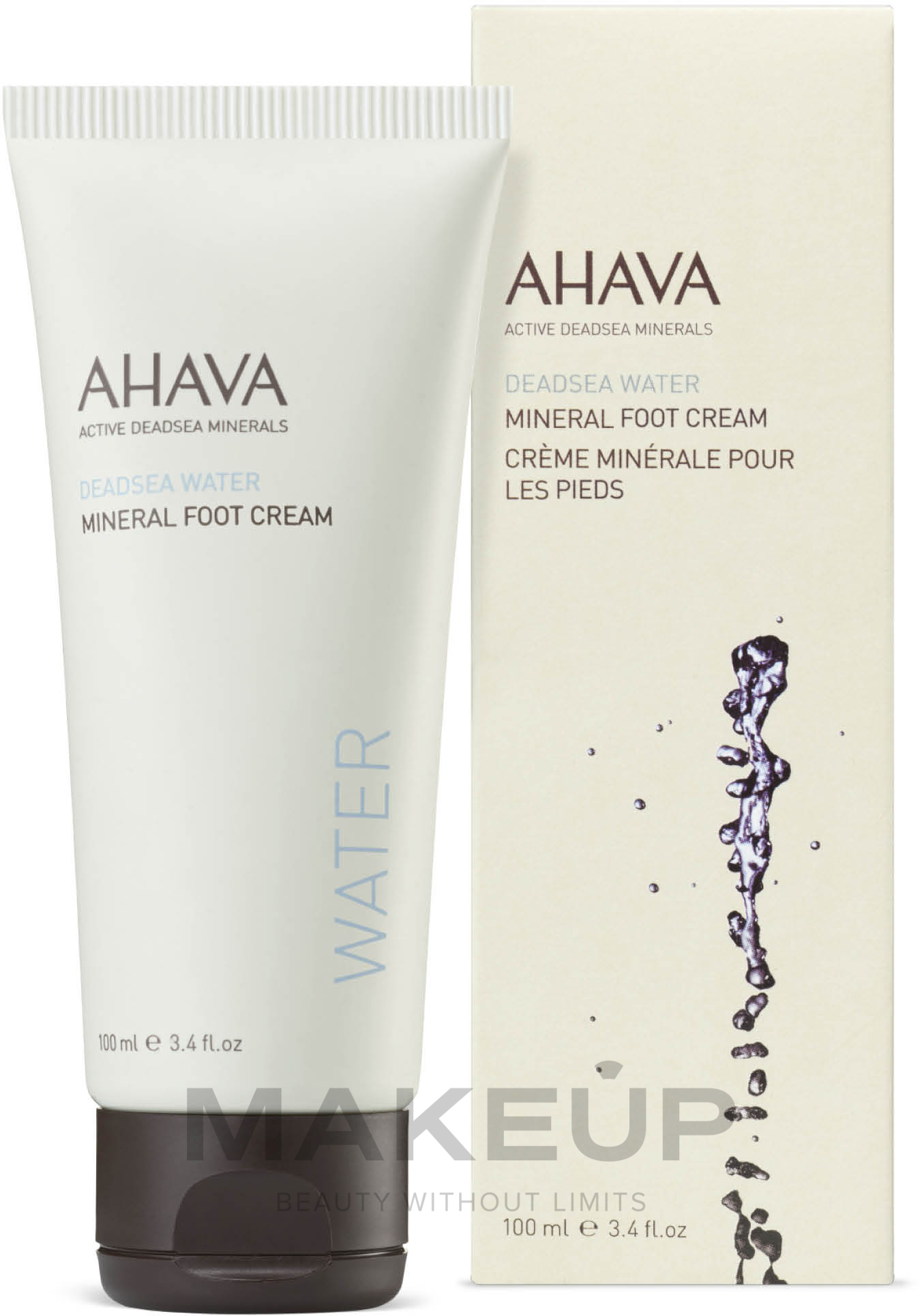 Fußcreme mit Mineralien aus dem Toten Meer - Ahava Deadsea Water Mineral Foot Cream — Bild 100 ml