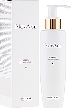 Düfte, Parfümerie und Kosmetik Feuchtigkeitsspendendes Reinigungsgel für das Gesicht - Oriflame NovAge Supreme Cleansing Gel