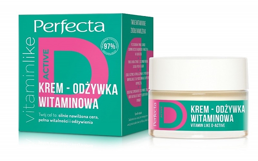 Gesichtscreme mit Vitamin D - Perfecta Vitamin Like Cream D-Active — Bild N1