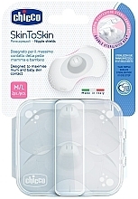 Brusthütchen M-L - Chicco SkinToSkin Nipple Shields M/L  — Bild N1