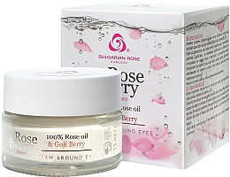 Düfte, Parfümerie und Kosmetik Augenkonturcreme - Bulgarian Rose Rose Berry Nature Cream Around Eyes