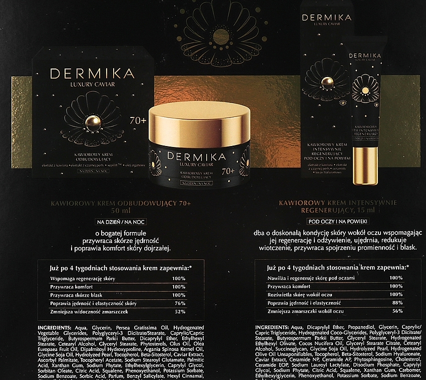 Gesichtspflegeset - Dermika Luxury Caviar 70+  — Bild N3