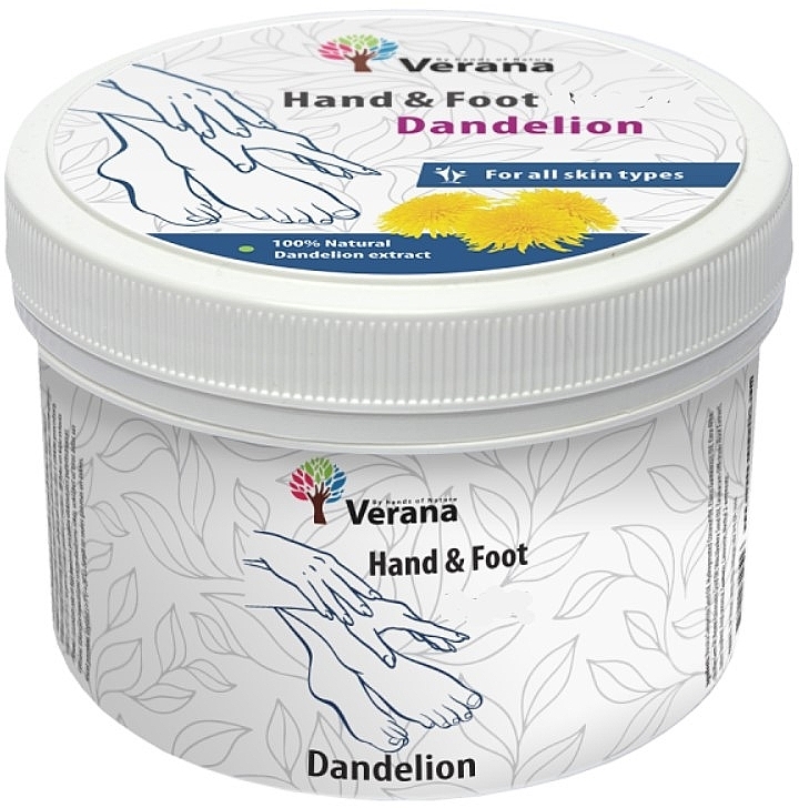 Hand- und Fußpeeling - Verana Hand & Foot Scrub Dandelion  — Bild N1