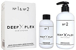 Düfte, Parfümerie und Kosmetik Haarpflegeset - Stapiz Deep Plex System No.1 & No.2 Set (Haaremulsion 150ml + Haaremulsion 290ml)