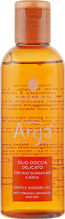 Duschöl mit Bio-Arganöl und Hafer - Nature's Arga — Bild N1