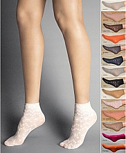 Socken für Frauen Fabienne 20 Den argento - Veneziana — Bild N1