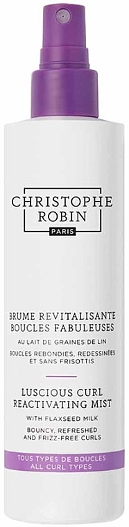 Revitalisierender Nebel für lockiges Haar - Christophe Robin Luscious Curl Revival Mist — Bild N1