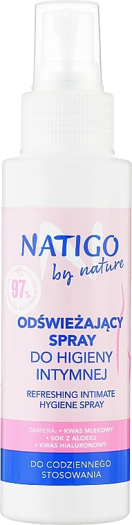 Spray für die erfrischende Intimhygiene - Natigo by Nature — Bild N1