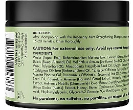 Stärkende Haarmaske  - Mielle Organics Rosemary Mint Strengthening Hair Mask  — Bild N2