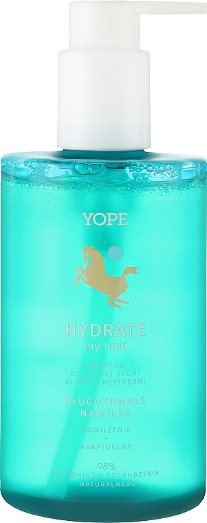Shampoo für trockene Kopfhaut mit Peptiden - Yope Hydrate — Bild N1