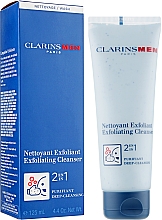 Klärendes Gesichtspeeling - Clarins Men Exfoliating Cleanser — Bild N2