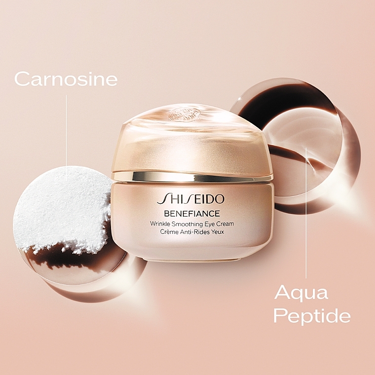 Augencreme - Shiseido Benefiance ReNeuraRED Technology Wrinkle Smoothing Eye Cream — Bild N3