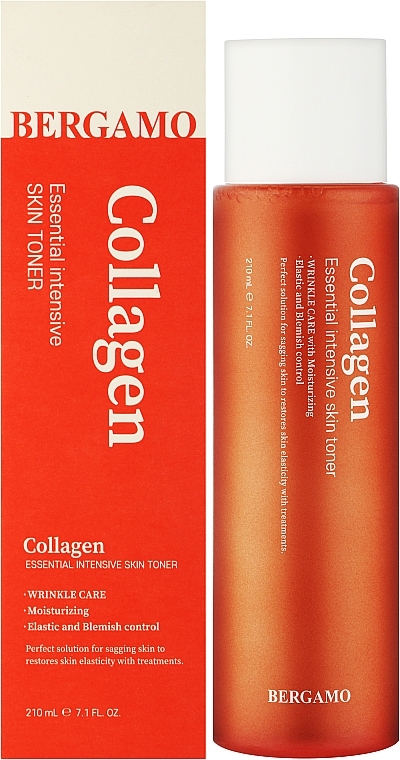 Gesichtstoner mit Kollagen - Bergamo Collagen Essential Intensive Skin Toner — Bild N2