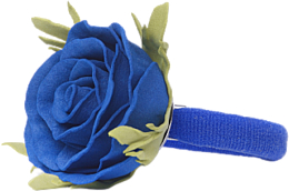 Haargummi Blaue Rose klein - Katya Snezhkova — Bild N2