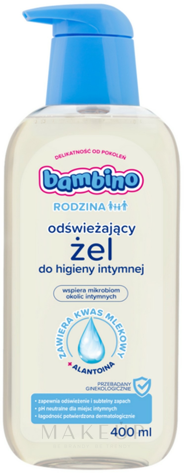Gel für die Intimhygiene - NIVEA Bambino Family Gel — Bild 400 ml