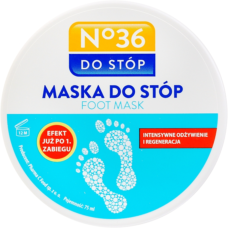 Intensiv pflegende und regenerierende Fußmaske - Pharma CF No.36 Foot Mask — Bild N2