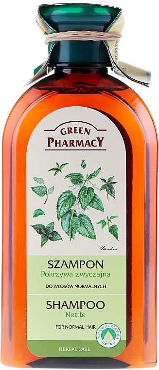 Shampoo für normales Haar "Brennnessel" - Green Pharmacy — Bild N1