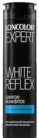 Tönungsshampoo für graues, blondes, sehr helles oder gebleichtes Haar - Loncolor Expert White Reflex Shampoo — Bild N1