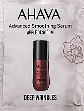 GESCHENK! Glättendes Gesichtsserum - Ahava Apple Of Sodom Advanced Smoothing Serum (Probe)  — Bild N1