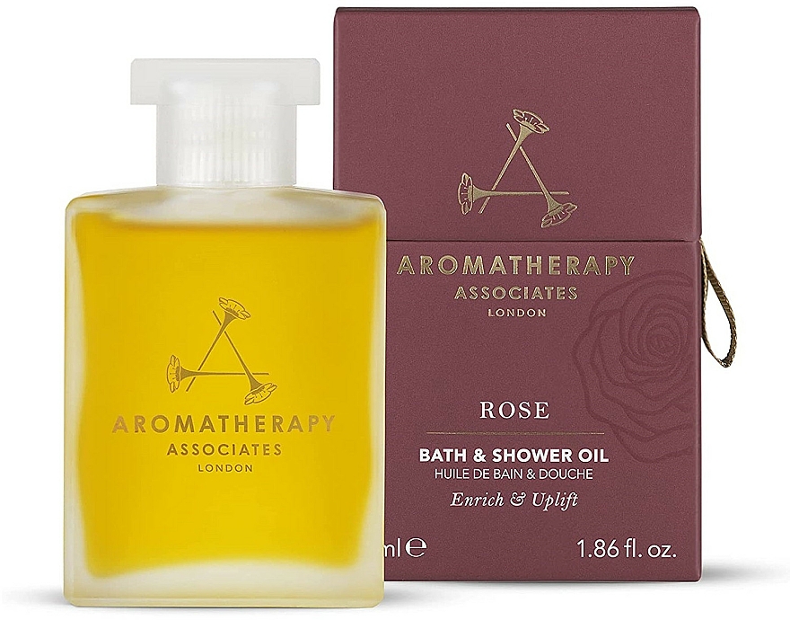 Bade- und Duschöl mit Damaszenerrose - Aromatherapy Associates Rose Bath & Shower Oil — Bild N1