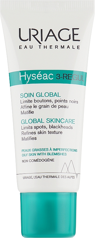 Gesichtscreme für fettige und unvollkommene Haut - Uriage Hyseac 3-Regul Global Skin Care — Bild N1