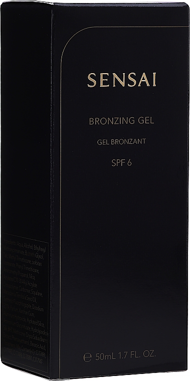 Bräunungsgel für das Gesicht LSF 6 - Sensai Bronzing Gel SPF6 — Bild N2