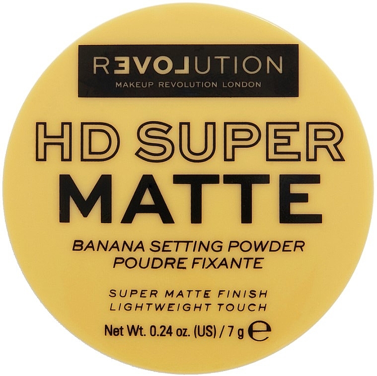 Mattierendes Fixierpuder - Relove By Revolution HD Super Matte Banana Powder — Bild N2