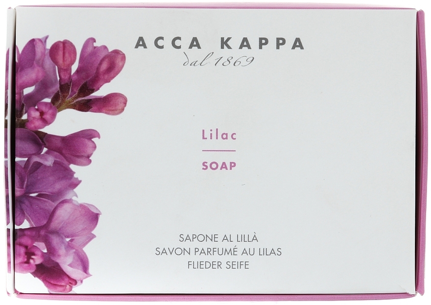 Parfümierte Körperseife mit Flieder - Acca Kappa Lilac