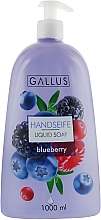 Düfte, Parfümerie und Kosmetik Flüssige Handseife Heidelbeere - Gallus Liquid Soap
