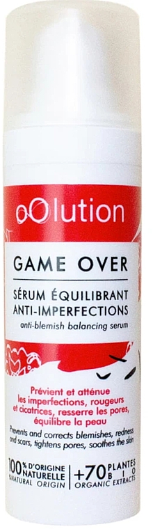 Serum gegen Pigmentflecken für Männer - oOlution Game Over Anti-Blemish Balancing Serum — Bild N1