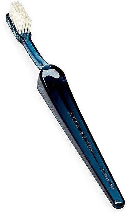 Zahnbürste hart dunkelblau - Acca Kappa Lympio Tooth Brush Nylon Hard Ocean Blue — Bild N1