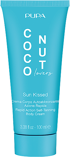 Selbstbräunungscreme für den Körper - Pupa Coconut Lovers Sun Kissed Body Cream — Bild N1