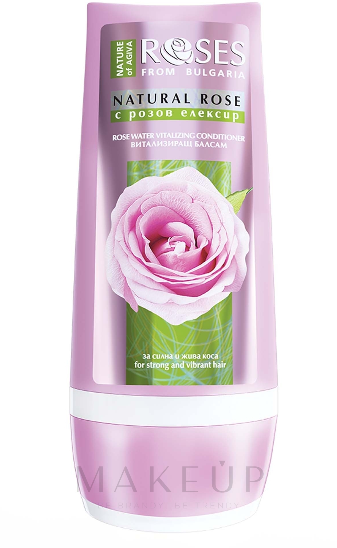 Conditioner mit Rosenelixier für starkes und lebendiges Haar - Nature of Agiva Roses Vitalizing Conditioner For Strong & Vibrant Hair — Bild 200 ml