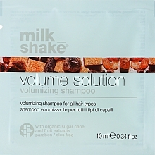 Düfte, Parfümerie und Kosmetik Shampoo für mehr Volumen mit Aloe Vera - Milk Shake Volume Solution Shampoo