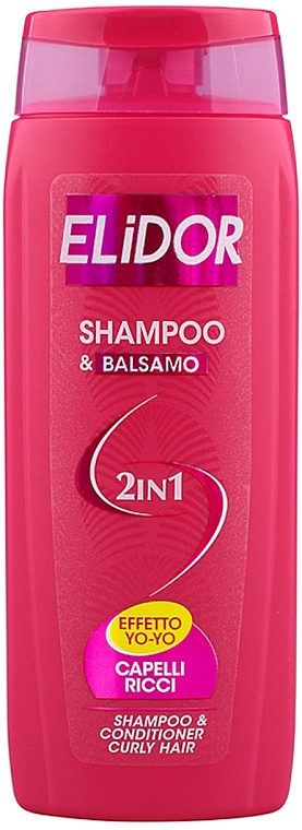 Shampoo-Conditioner für lockiges Haar - Elidor Shampoo & Conditioner Curly Hair — Bild N1