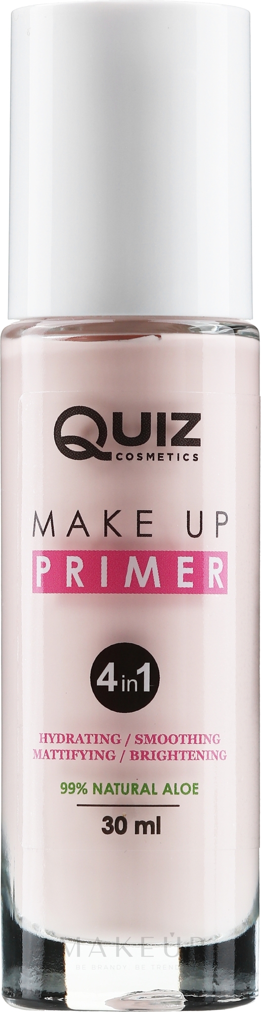 4in1 Feuchtigkeitsspendender Make-up-Primer mit Matteffekt - Quiz Cosmetics Make Up Primer 4 In 1 — Bild 30 ml