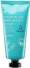 Düfte, Parfümerie und Kosmetik Feuchtigkeitsspendende Hand- und Fußcreme mit Hyaluronsäure - Mizon Hand and Foot Cream Hyaluronic Acid