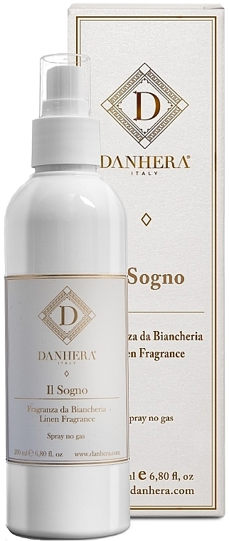 Duftspray für Textilien und Möbel  - Danhera Il Sogno Linen Fragrance  — Bild N1