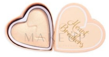 Puder-Highlighter - I Heart Revolution Heart Breakers Powder Highlighter — Bild Golden