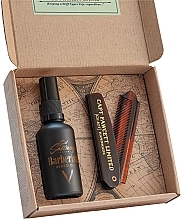 Düfte, Parfümerie und Kosmetik Bartpflegeset - Captain Fawcett Barberism Gift Set (Bartöl 50ml + Bartkamm 1 St.)