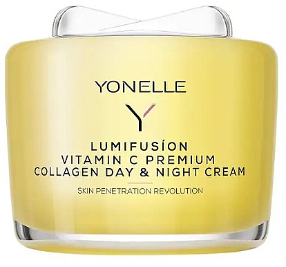Tages- und Nachtcreme mit Vitamin C - Yonelle Lumifusion Vitamin C Premium Collagen Day & Night Cream — Bild N1
