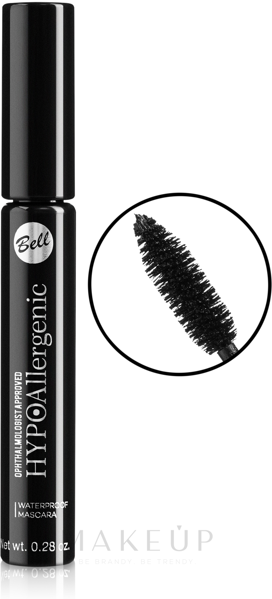 Wasserfeste Wimperntusche - Bell Waterproof Mascara — Bild Black