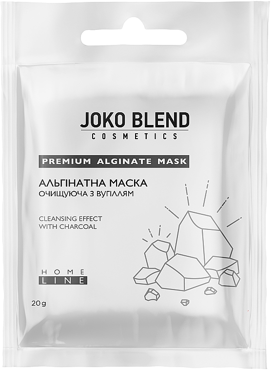 Alginatmaske mit Aktivkohle - Joko Blend Premium Alginate Mask — Bild N1