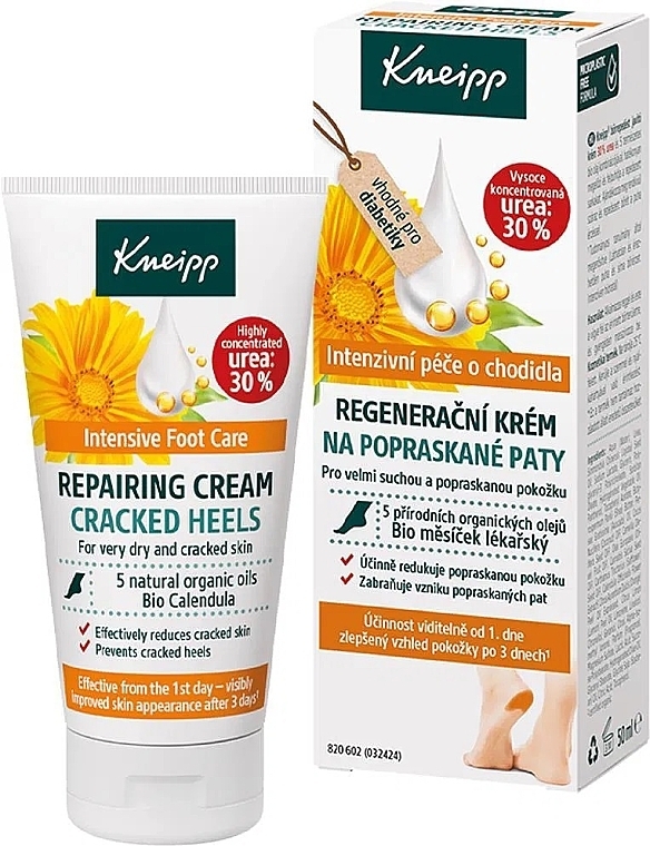 Fußcreme - Kneipp Repairing Cream Cracked Heels — Bild N1