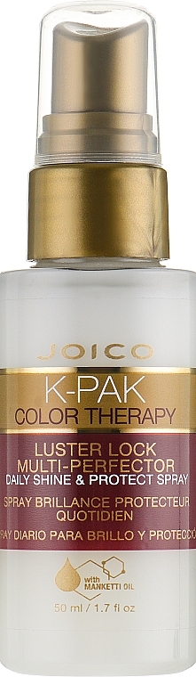 Haarspülung für coloriertes Haar ohne Ausspülen - Joico K-Pak Color Therapy Luster Lock Multi-Perfector Daily Shine Spray — Bild N1